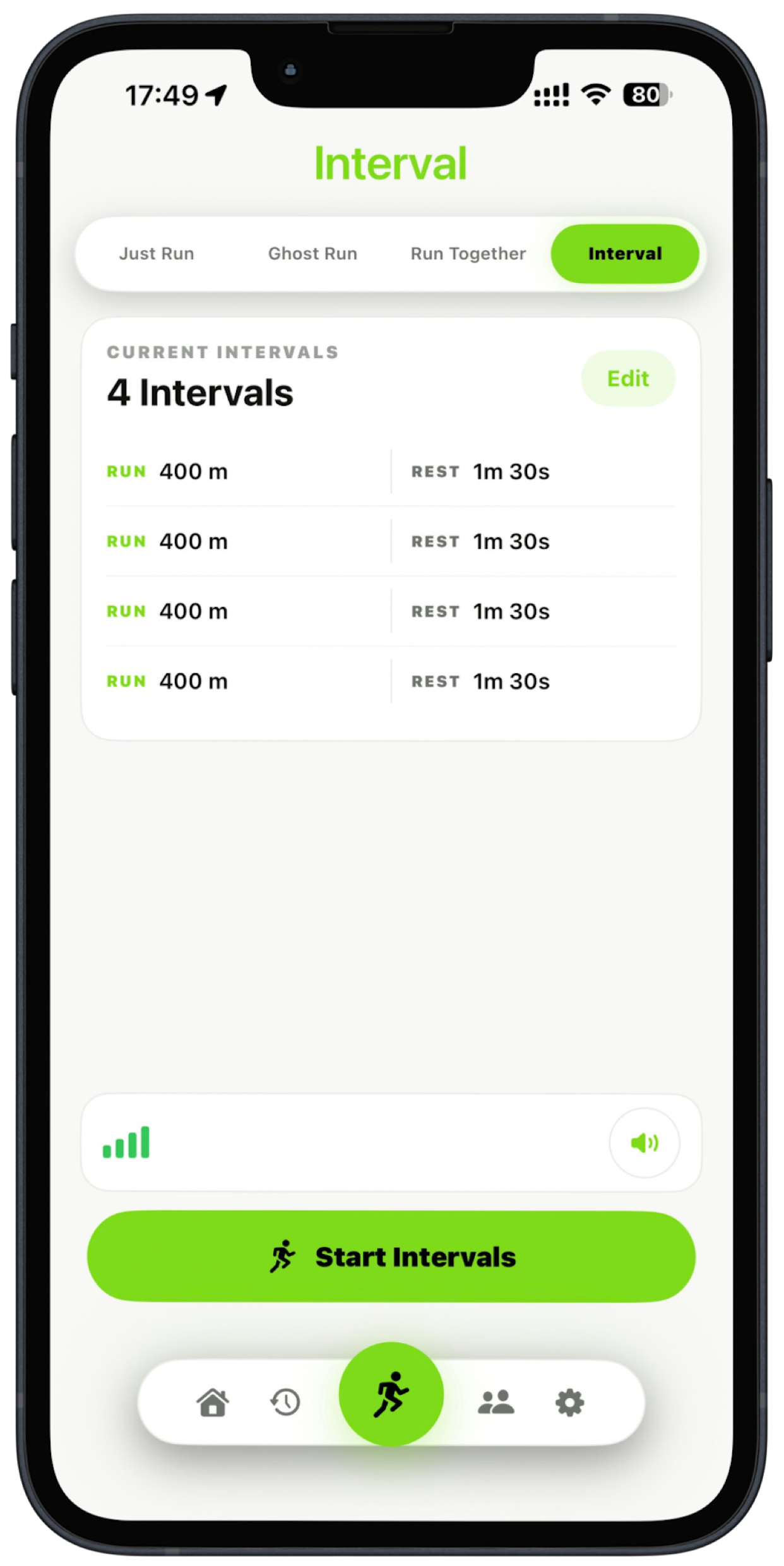 Interval Run